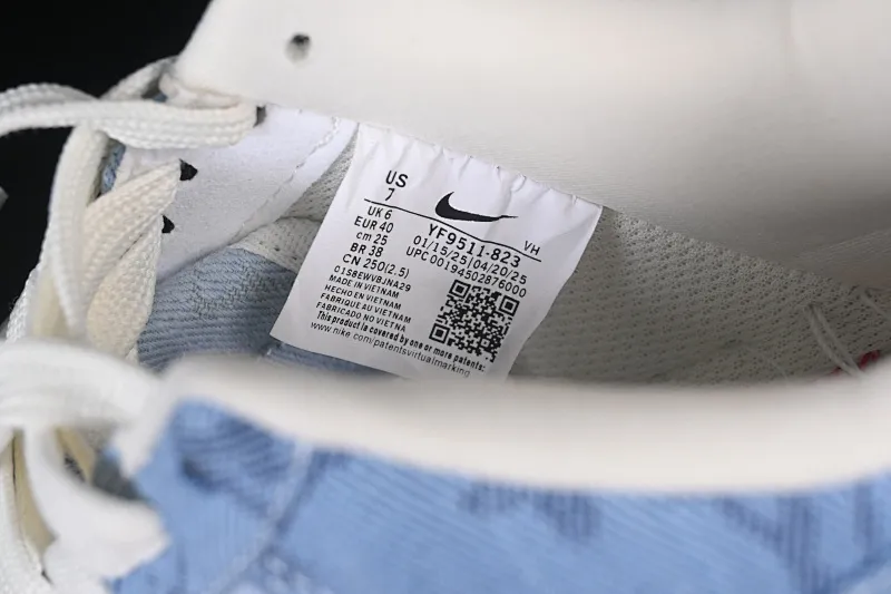 All categories Nk Air Force 1 Air Force series Nk Air Force 1 Low Air Force low-top Nike Air Force 1'07 Low LV joint light blue Air Force 1 low-top casual sneakers YF9511-823